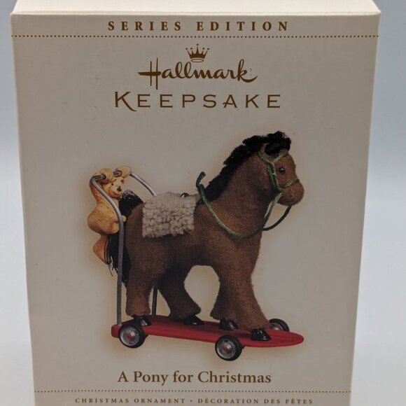 Hallmark Keepsake A Pony for Christmas 2006, 9th in A Pony for Christmas Series - Picture 8 of 12